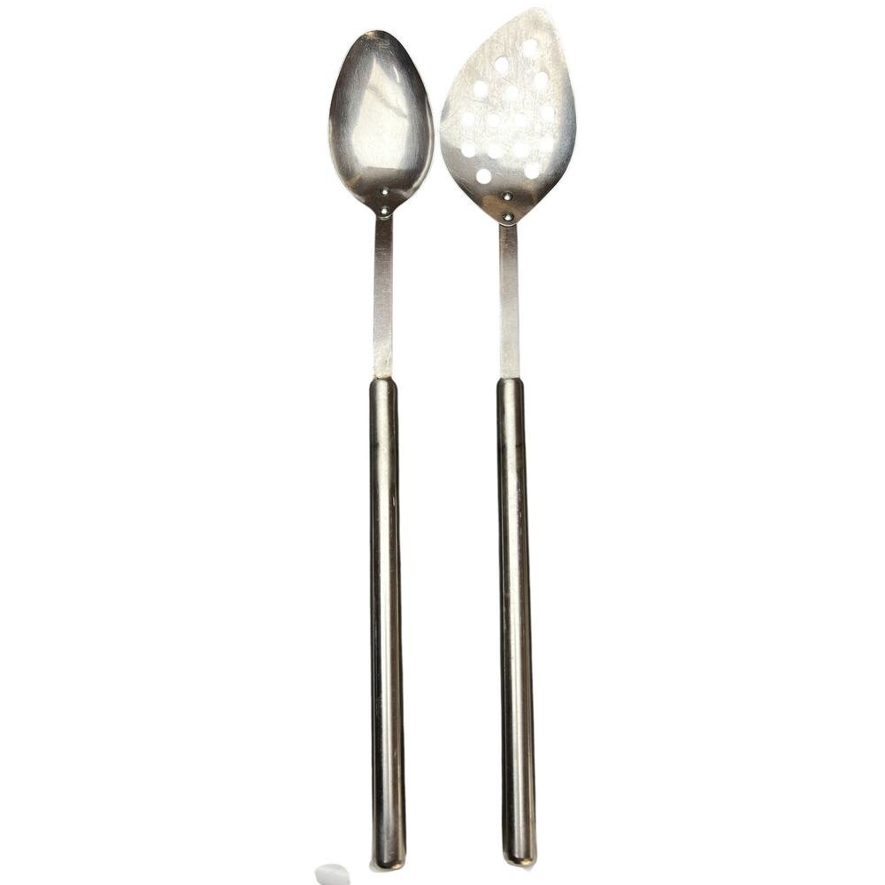 Heavy Metal Spoon Utensil Set Commercial Industrial Unbranded Kitchen Cooking